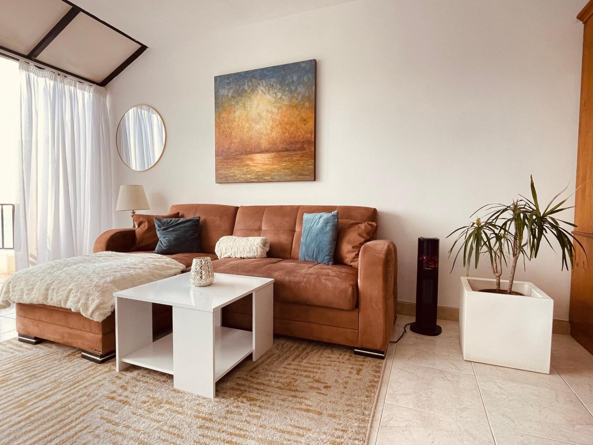 Seafront Apartment Terrace, Lounger & Panoramic Ocean Views Mellieħa Dış mekan fotoğraf